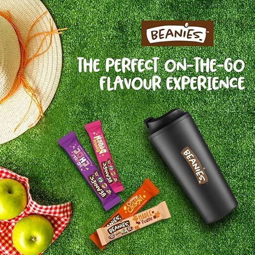 3 x Beanies Coffee Sachets Variety Box 12 Per Pack - Mixed Flavoured Instant Coffee - Vegan, nut free, low calories