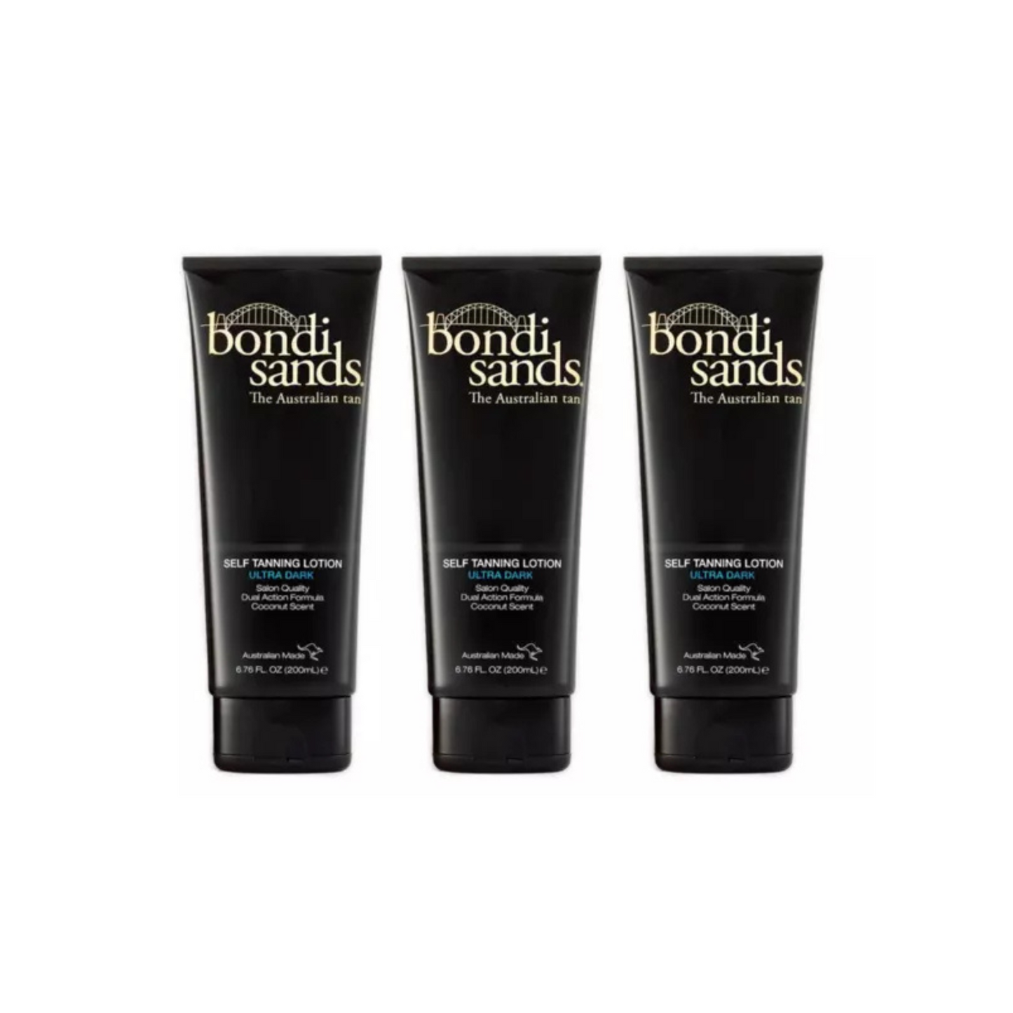Bondi Sands Self Tanning Lotion Ultra Dark 3 x 200ml