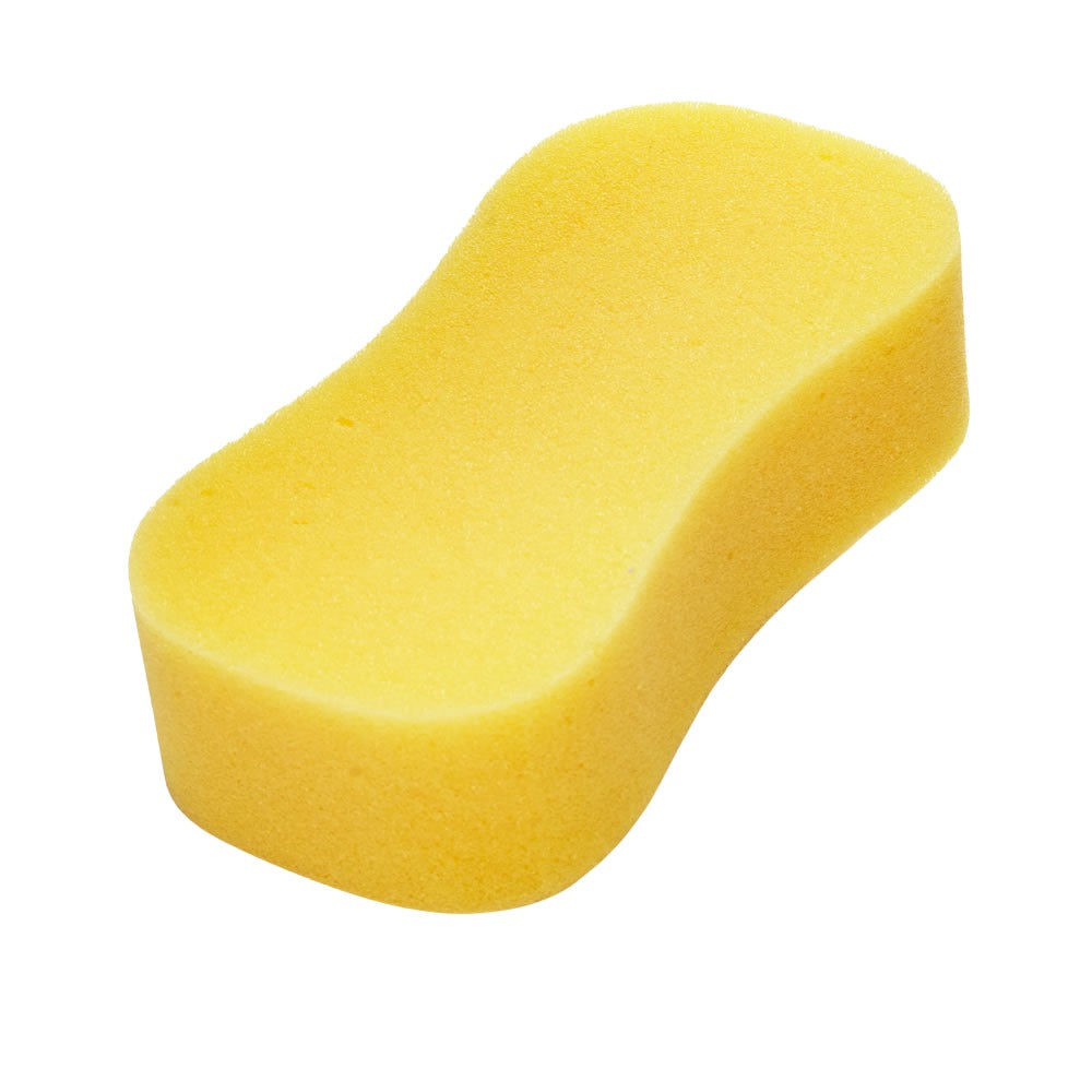 Jumbo Car Sponges (12 Pack) - Large Car Wash Sponges From Car Bright - Perfect for Car Care, Window Cleaning, Wheel Cleaning and Motorbikes - Made in the UK