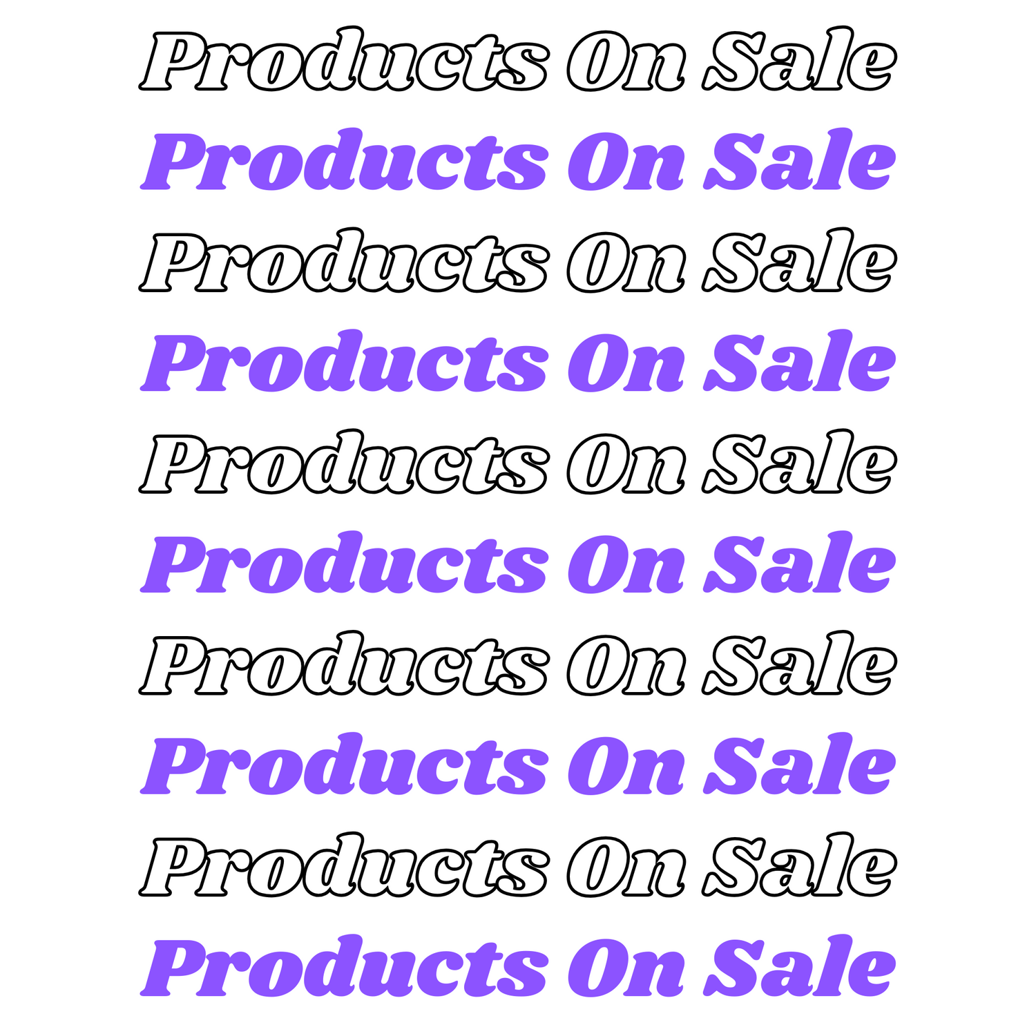 Discounted Products