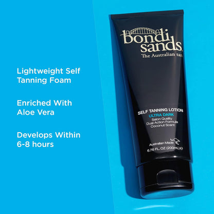 Bondi Sands Ultra Dark Self-Tanning Lotion | Fast-Drying Lightweight Formula 200ml