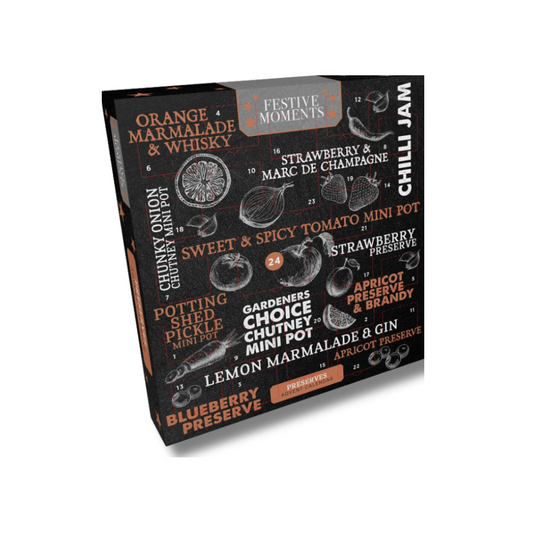 Festive Moments Chutney & Jam Preserves Advent Calendar