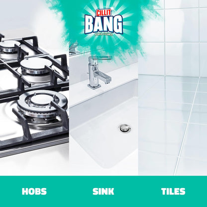 Cillit Bang Multi Purpose Cleaner Spray,Cleaning Spray Ideal for Stains and Rust Around the House, Size: 750ml (Pack of 3)