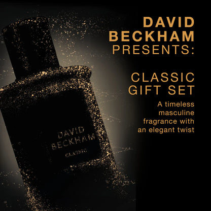 David Beckham Classic Giftset For Him including Eau de Toilette 50ml and Shower Gel 200ml