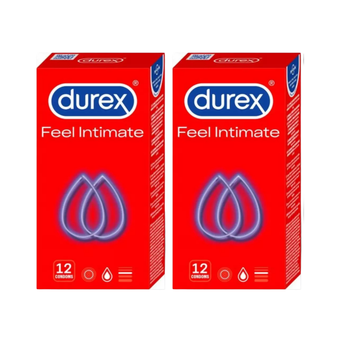 Durex Feel Intimate Condoms - 12 - 24 - 36 - 48