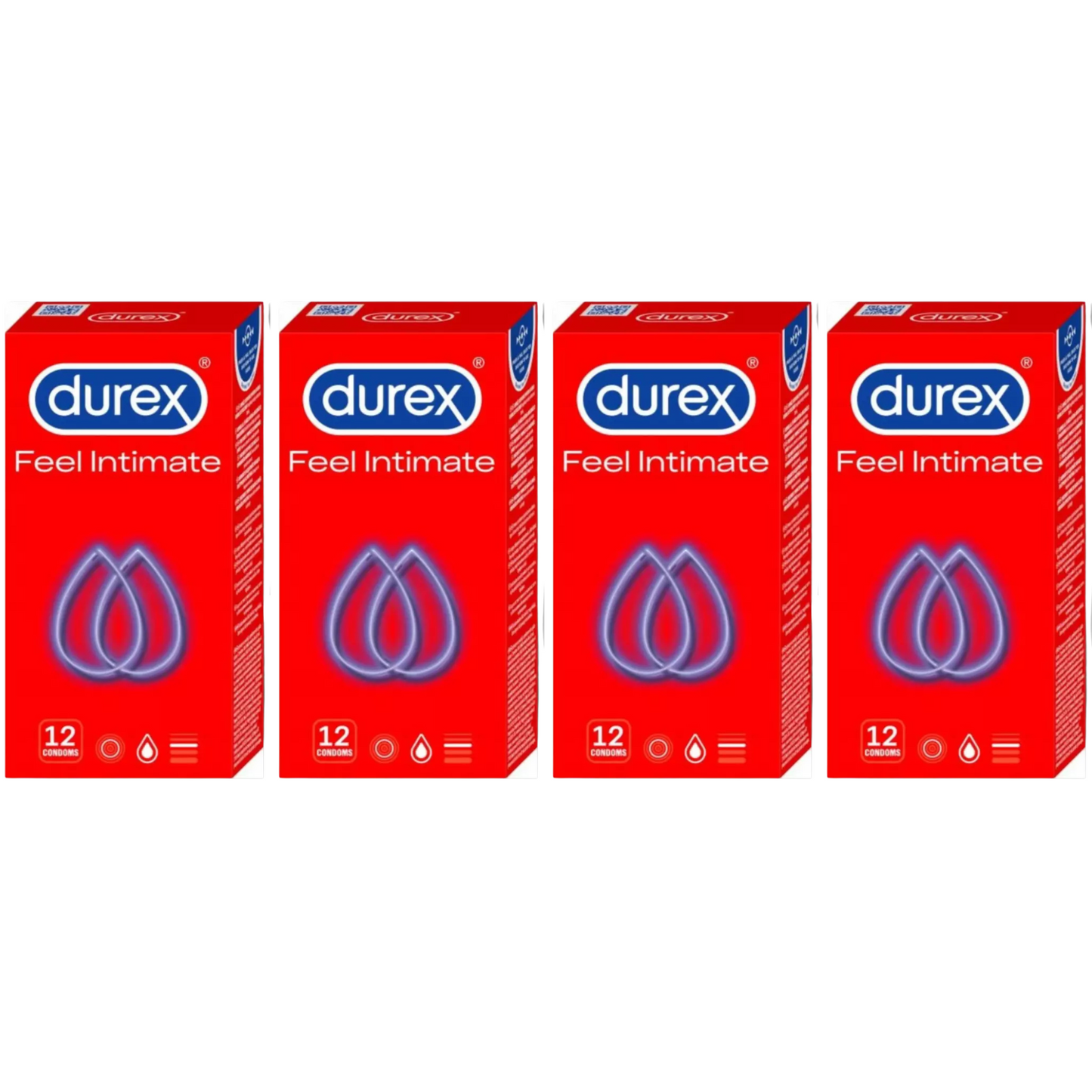 Durex Feel Intimate Condoms - 12 - 24 - 36 - 48