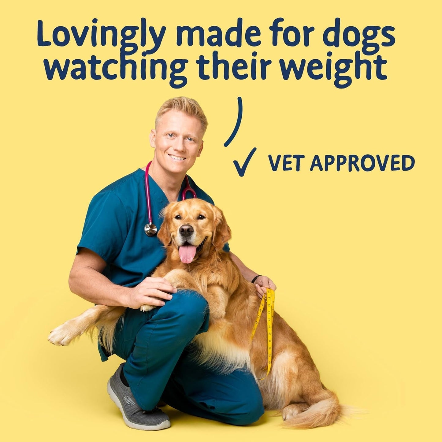 Barking Heads Complete Dry Dog Food 12kg - Adult All Hounder Fat Dog Slim Chicken - Natural Low Fat Weight Management for Overweight Dogs - Vet Approved