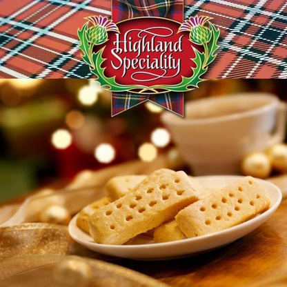 Highland Speciality Privilege Shortbread Selection 400g - Luxury Scottish Shortbread - Traditional Christmas Biscuit Gift - Product of Scotland
